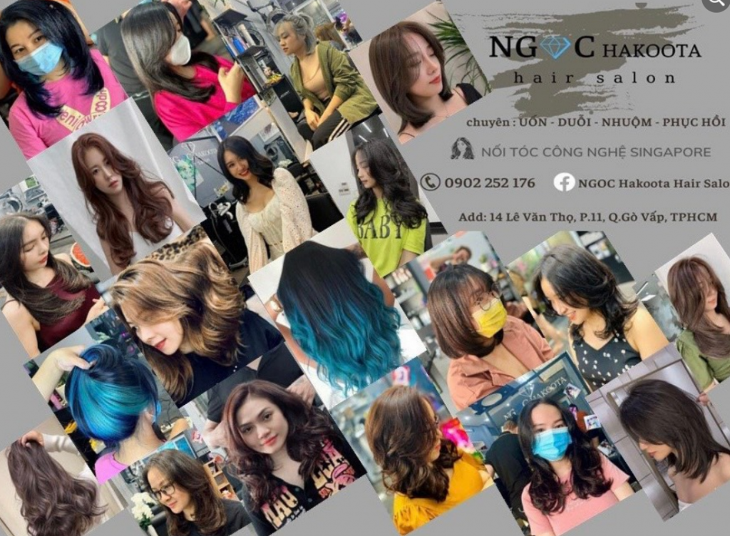 NGOC Hakoota Hair Salon - Tiệm cắt tóc layer nữ đẹp Gò Vấp
